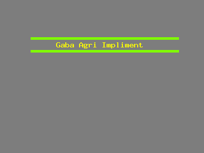 Gaba Agri Impliment