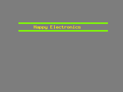 Happy Electronics