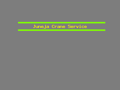 Juneja Crane Service