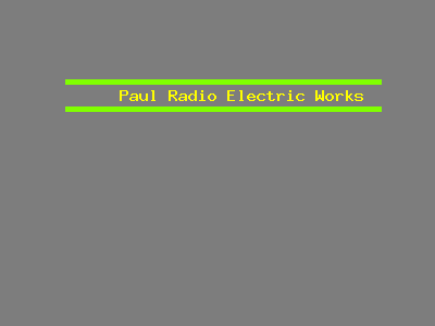 Paul Radio & electric works