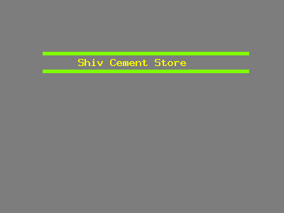 Shiv Cement Store 