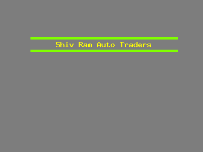 Shiv Ram Auto Traders