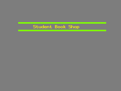 Student Book Shop 