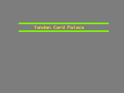 Tandan Card Palace