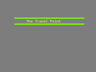 The travel Point