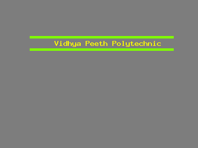 Vidhya peeth Polytechnic