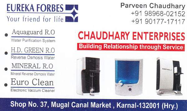 water filter dealers in Karnal