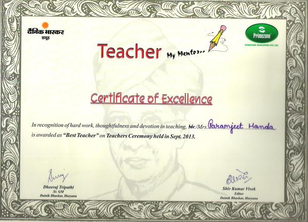 Mrs. Handa's Science & Maths Classes