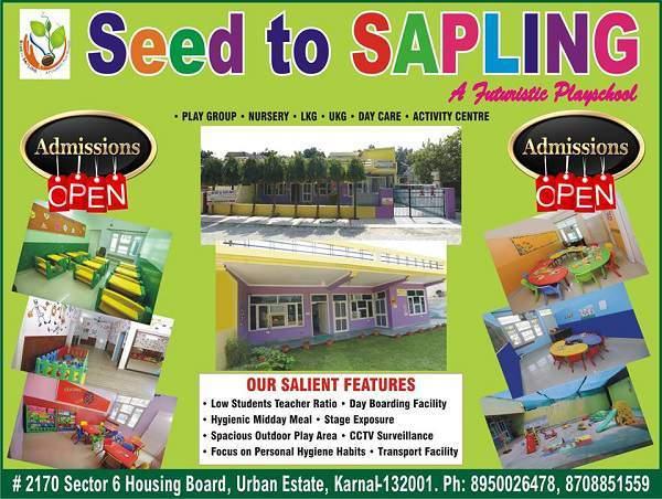 Seed To Sapling Playschool