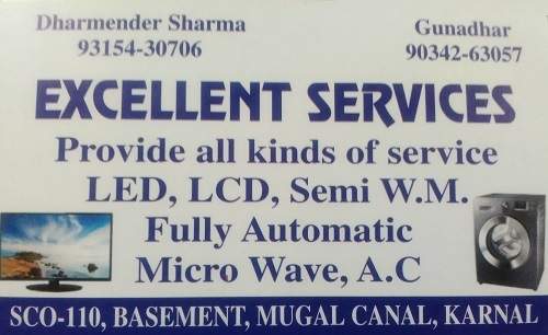 Excellent Services
