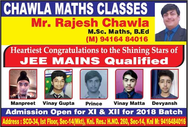 Chawla Maths Classes