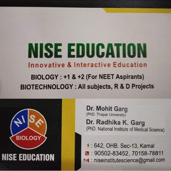 Nise Biology Education