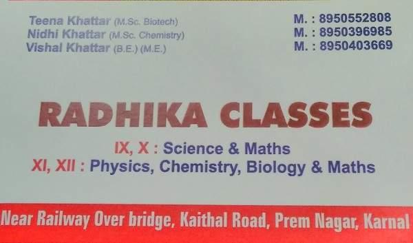 Radhika Classes