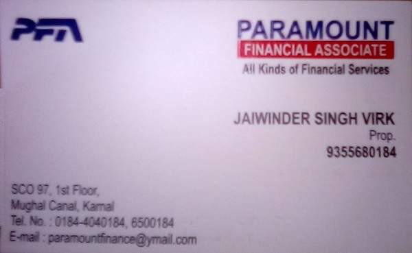 Paramount Financial Associate