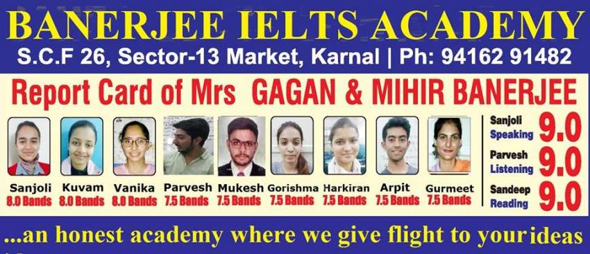 Banerjee IELTS Academy