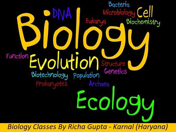 Biology classes by Mrs. Richa Gupta